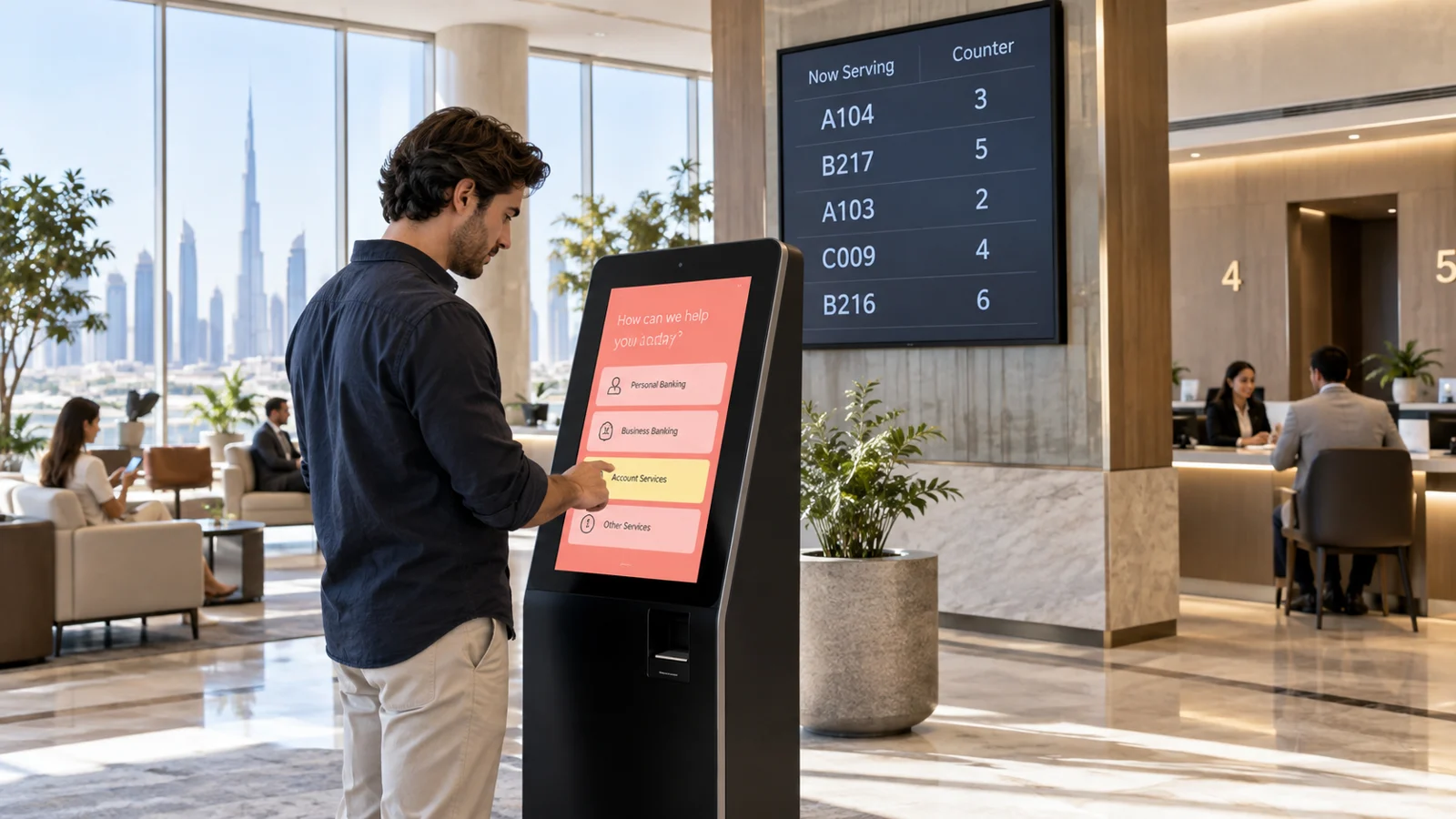 Financial Institutions digital signage application